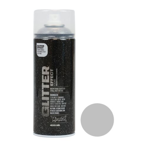 Artikel Glitter Spray Silber Montana Effect Glitzerspray Sprühlack 400ml