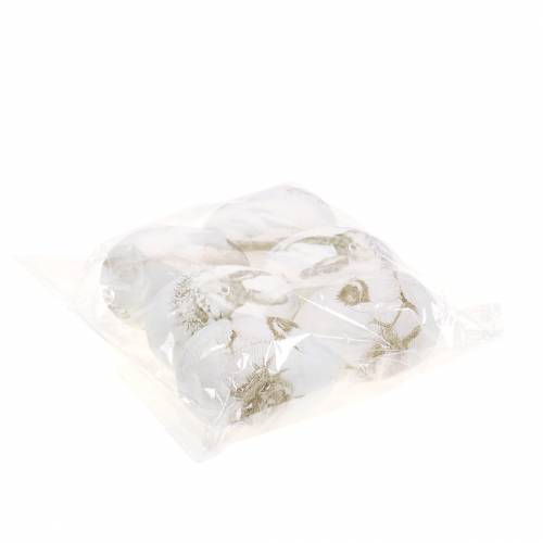 Floristik24 Ei Vintage Motiv zum Hängen 8cm 6St