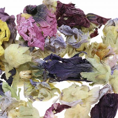 Artikel Trockendeko-Bastelset Echter Eibisch Natur 300g Blüten-Potpourri