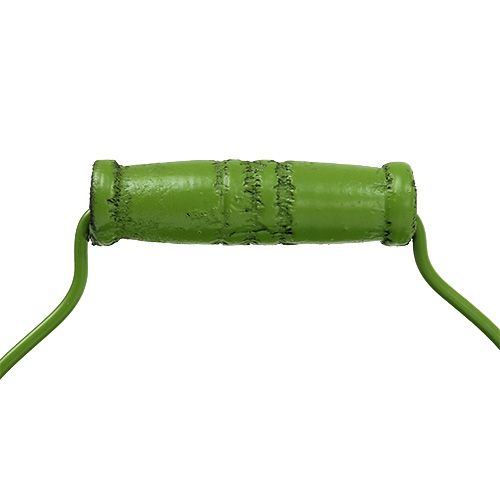 Floristik24 Eimer Grün Ø12cm H10cm Antik-Optik