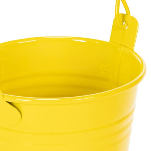 Eimer aus Metall Ø8cm H7,5cm bunt 12 Stk | Floristik24.at