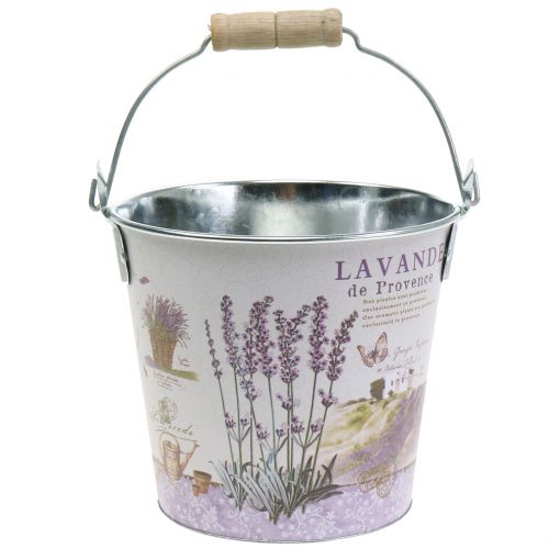 Floristik24 Pflanzeimer Lavendel Ø17cm H16cm