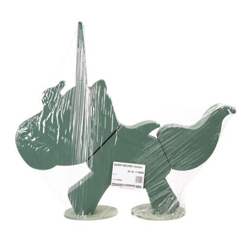 Artikel Steckschaum Einhorn 68cm x 60cm