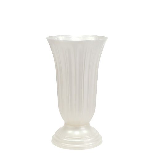 Floristik24 Einstellvase Lilia Perlmutt Ø16cm,1 St