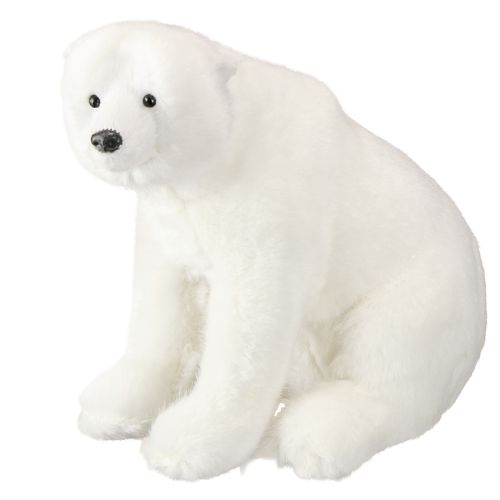 Artikel Eisbär Deko Figuren stehend und sitzend Weiß 16/20cm 3St