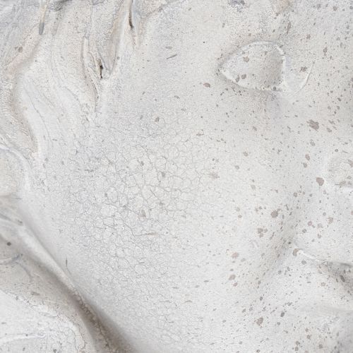 Artikel Dekofigur Wichtelkopf für stilvolle Garten und Wohnraumakzente grau 30cm