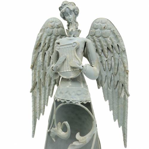Floristik24 Deko Engel Metall 58cm