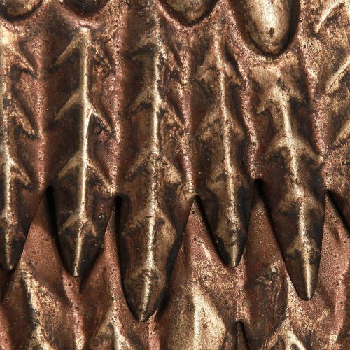 Floristik24 Engelsflügel zum Aufhängen Metall Antik Optik Gold 24×37cm