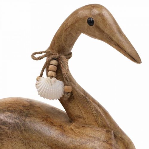 Artikel Deko Ente Holzente Holz Deko Mangoholz 29x8,5x21,5cm