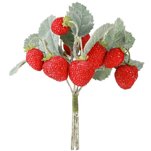 Artikel Erdbeer Deko Künstliche Erdbeeren L23cm 1 Bund 6St
