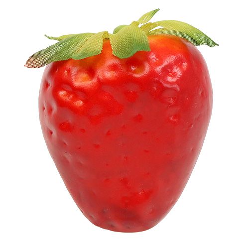 Floristik24 Erdbeere Rot 5cm im Netz 12St