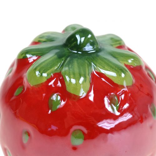 Floristik24 Erdbeere Keramik Ø5cm H6cm 3St
