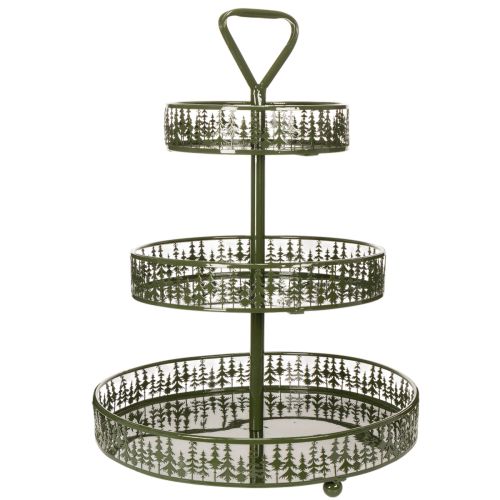 Metall-Etagere mit drei Etagen