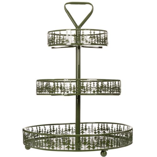 Metall-Etagere mit drei Etagen