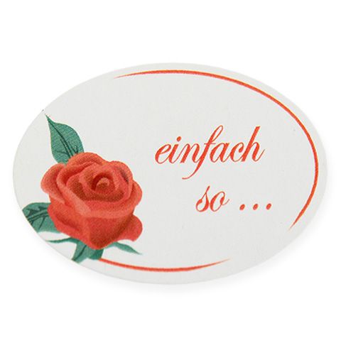 Etiketten „Einfach so“ 250St