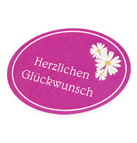 Artikel Etiketten „Herzlichen Glückwunsch" 250St