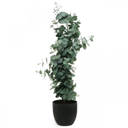 Artikel Eukalyptus im Topf Kunstpflanze Künstliche Pflanzendeko H87cm