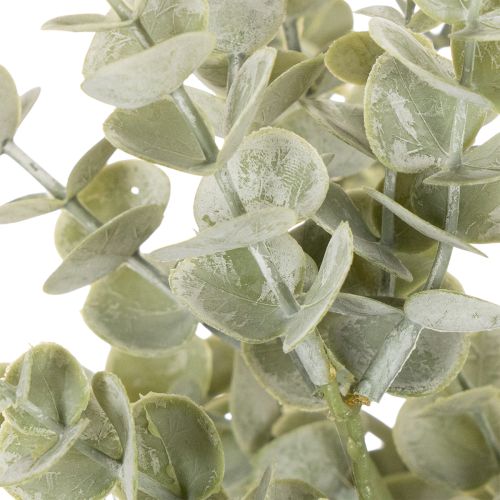 Künstlicher Eukalyptuszweig 49cm aus Kunststoff im 4er-Set für dekorative Arrangements | Floristik24.at