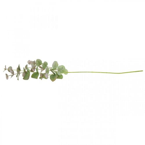 Floristik24 Künstlicher Eukalyptus Zweig Deko Grünpflanze Grün, Rosa 75cm