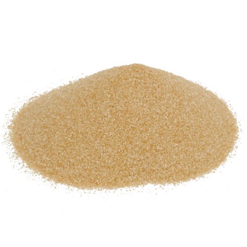 Floristik24 Farbsand 0,5mm Creme 2kg