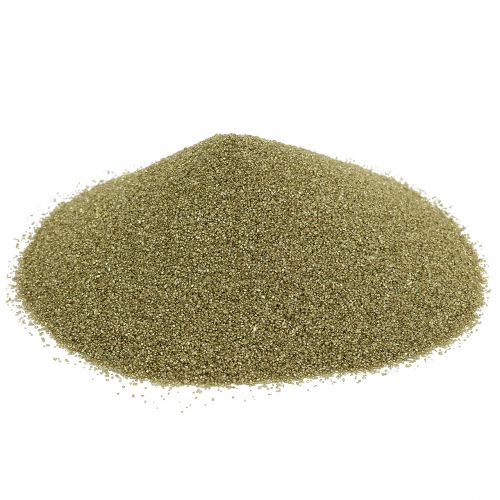 Floristik24 Farbsand 0,5mm Gelbgold 2kg