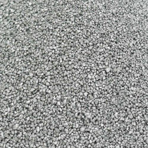 Floristik24 Farbsand 0,5mm Silber 2kg