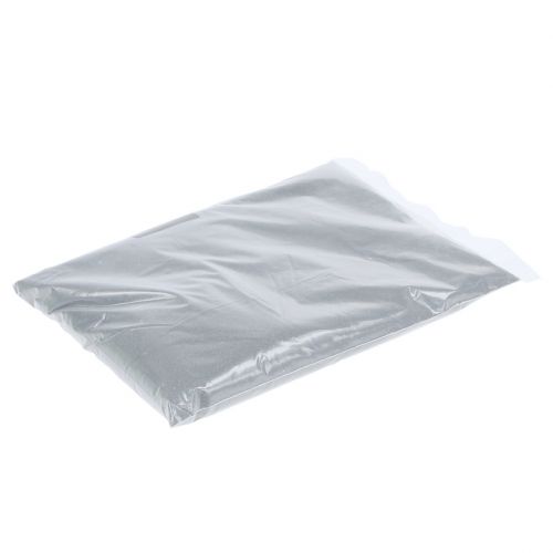 Floristik24 Farbsand 0,5mm Silber 2kg