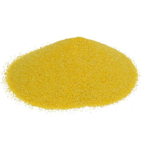 Floristik24 Farbsand  0,5mm Gelb 2kg