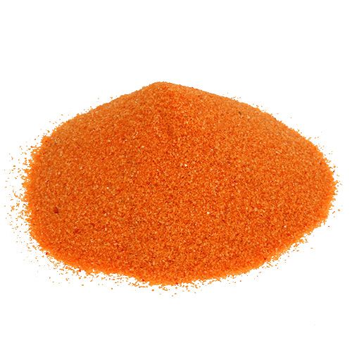 Floristik24 Farbsand 0,1mm - 0,5mm Orange 2kg