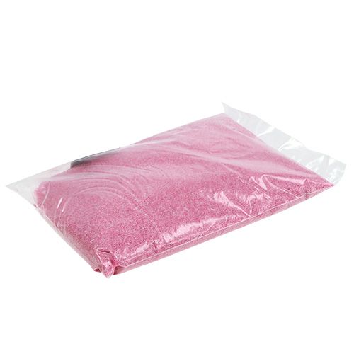 Floristik24 Farbsand 0,1mm - 0,5mm Pink 2kg