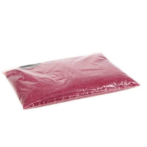 Floristik24 Farbsand 0,5mm Fuchsia 2kg