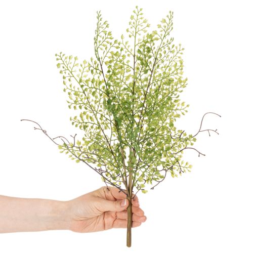 Artikel Künstlicher Ruscus Zweig grün aus Kunststoff 41cm für Wohnraumdeko
