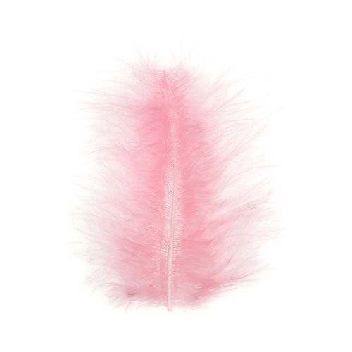 Floristik24 Federn kurz 30g Rosa