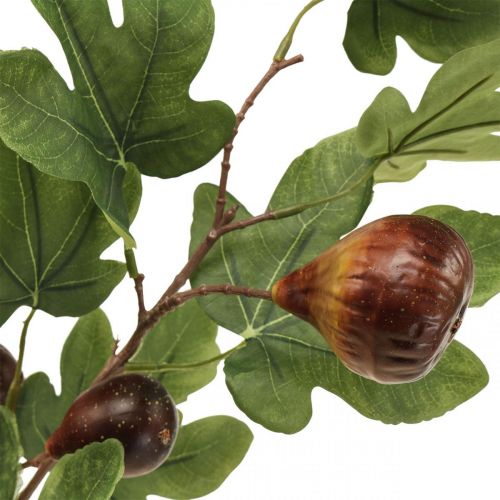 Feigenzweig, Dekozweig, Dekofrüchte Feigen Deko L79cm