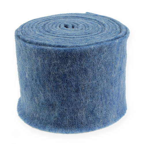 Filzband Blau 15cm 5m