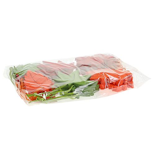 Floristik24 Filzblätter zum Hängen bunt 7,5-8cm 24St