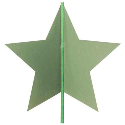 Artikel Filz Deko Stern zum Stellen Weihnachtsdeko Filz Grün H62cm