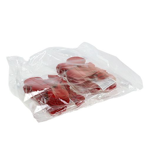 Floristik24 Filz Kirschen Rot 32St