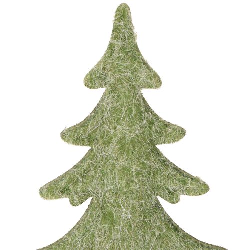 Floristik24 Filz Tannenbaum Deko Anhänger „Frohes Fest“ Grün H42cm