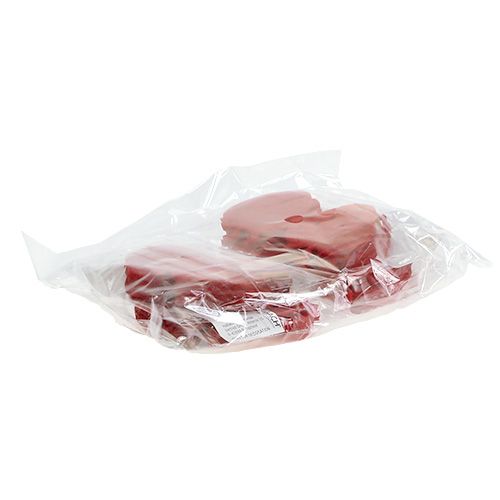 Floristik24 Filz Erdbeeren Rot 32St