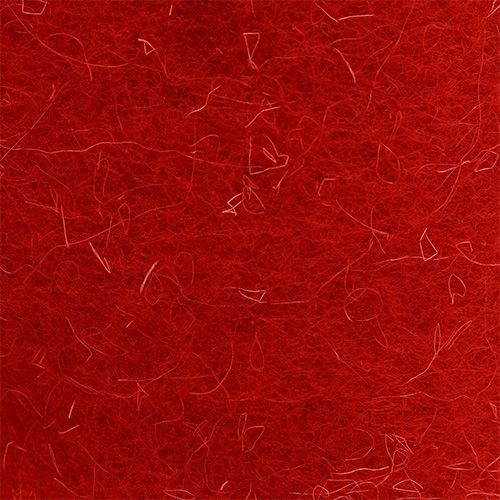 Filzband 15cm x 2m Rot