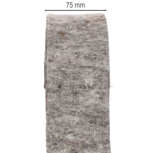Filzband aus 100 % Wolle, 7,5