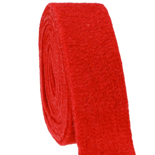 Artikel Filzband Dunkelrot 7,5cm 5m