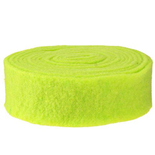 Artikel Filzband Grün 7,5cm 5m