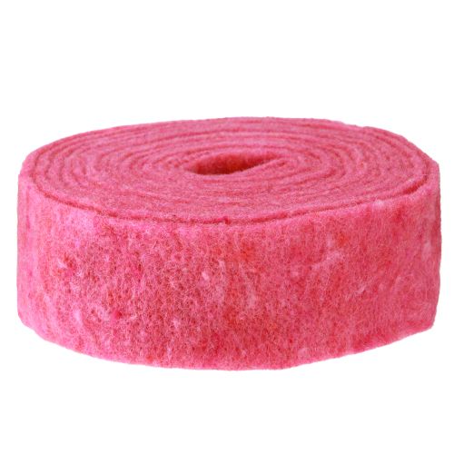 Artikel Filzband Pink 7,5cm 5m