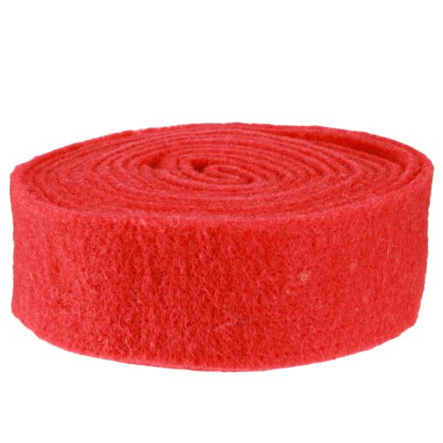 Artikel Filzband Rot 7,5cm 5m