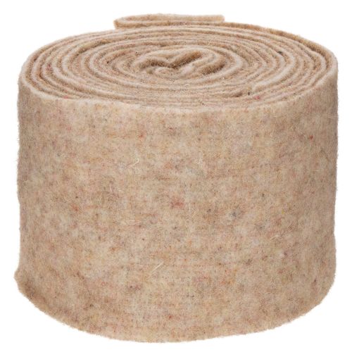 Wollfilzband aus 100 % Wolle,