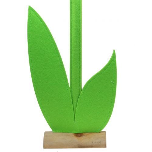 Floristik24 Filzblume Gelb 87cm