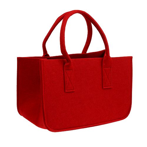 Floristik24 Filztasche 39x25x22cm Rot