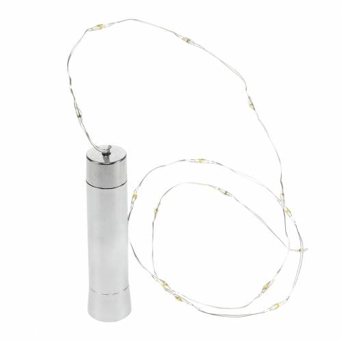 Floristik24 LED Flaschenlicht Warmweiß 73cm 15L